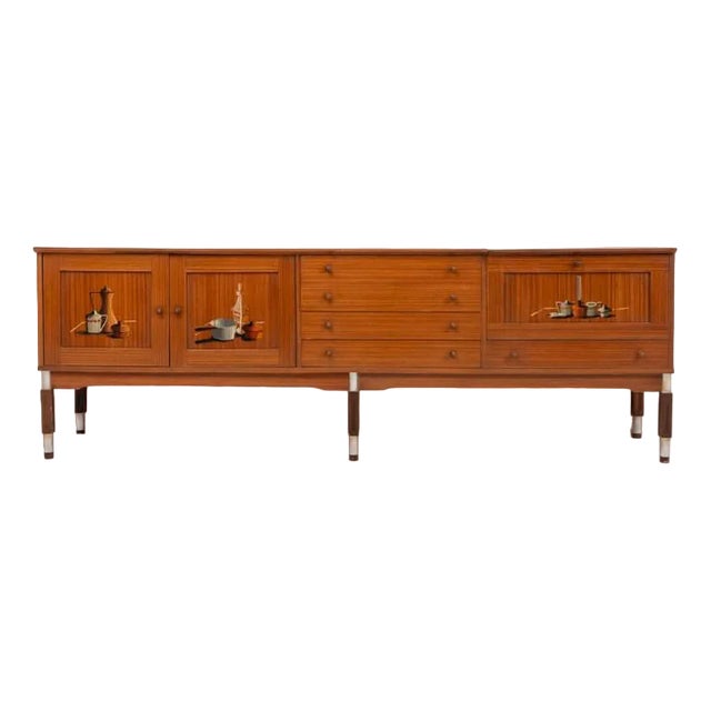 Mid-Century Modern Sideboard, Italy, 1950s For Sale