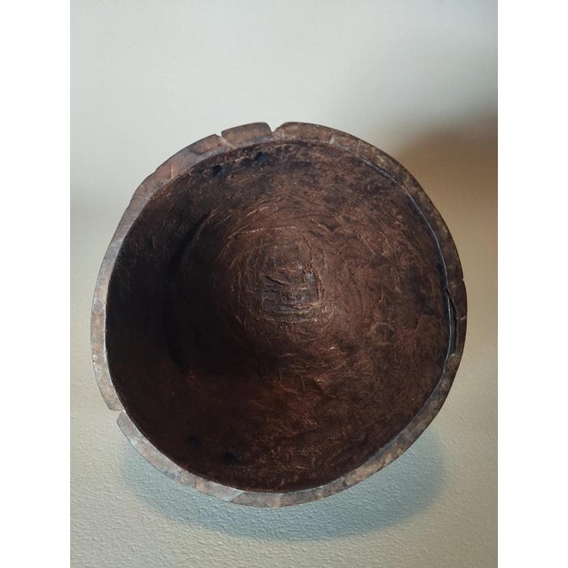Mende Crescent-Moon Wooden Helmet Mask, Sierra Leone, 1960 For Sale - Image 3 of 6
