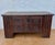 Rustic Antique Spanish Carved Wooden Chest with Geometric Motifs, 1850 For Sale - Image 3 of 15