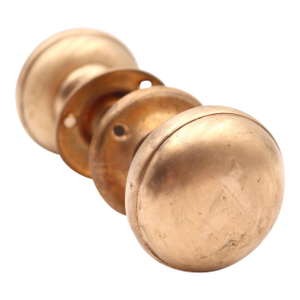 Vintage Classic Passage Brushed Brass Door Knob Set