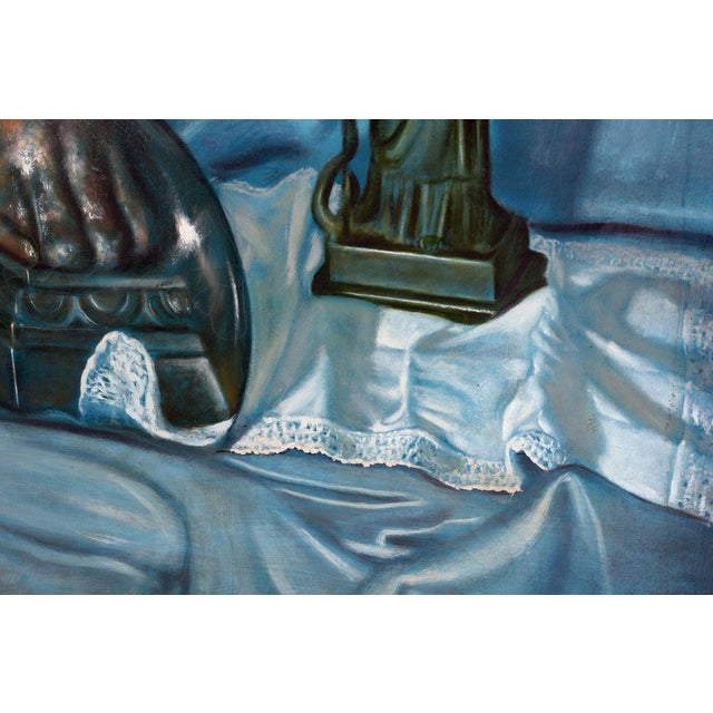 Maximilian Ciccone, La lente, il braciere in bronzo e Giunone, Oil on Canvas, Framed For Sale - Image 3 of 9