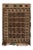 Beige Antique Baluch Persian Rug in Beige-Brown Geometric Pattern, Pink Accent For Sale - Image 8 of 8