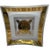 Glass Vintage Mid Century Modern Square Bent Glass Serving Tray With Greek Key Design For Sale - Image 7 of 11