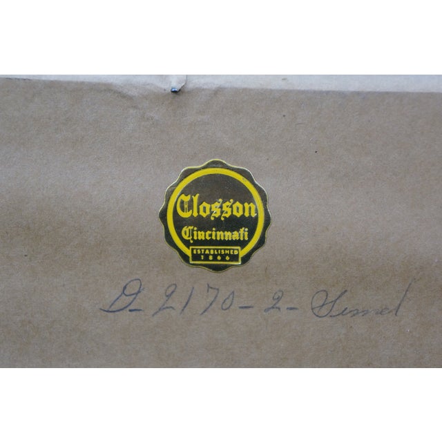 Antique Dutch O Nyvelt Fishing Boat Windmill Landscape Oil Painting on Board For Sale - Image 14 of 14