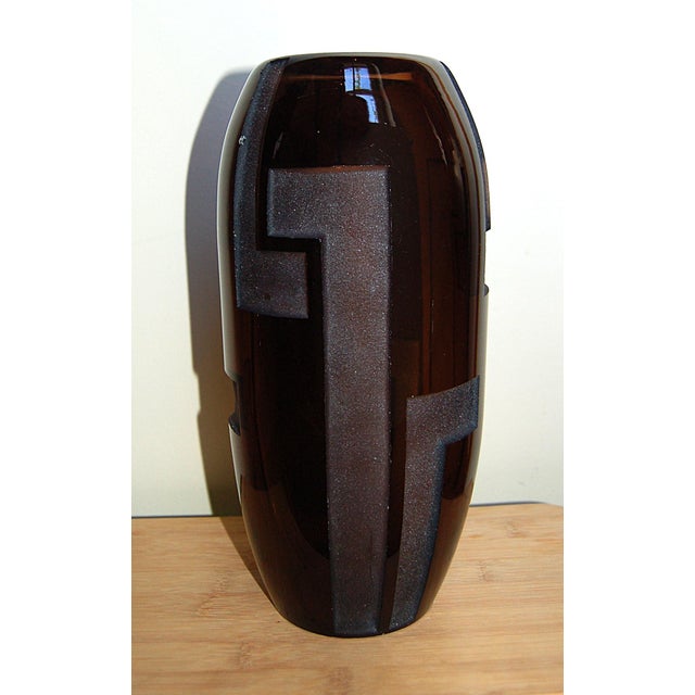 1920s Obusal Vase with Inset Neck by Jean Luce, 1925 For Sale - Image 5 of 6