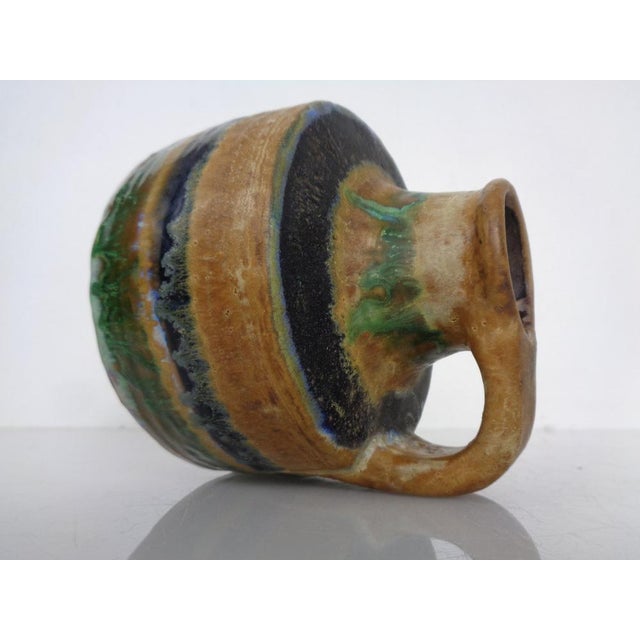 Ceramic G/135 Vase by Fridegart Glatzle for Karlsruher Majolika, Germany, 1970s For Sale - Image 11 of 16