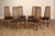 Mid-Century Modern Young Manufacturing Mid Century Modern Set of Six Dining Chairs For Sale - Image 3 of 18