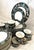 Fitz and Floyd Vintage Fitz & Floyd "Chinoiserie" Dinnerware Set of 47 For Sale - Image 4 of 12