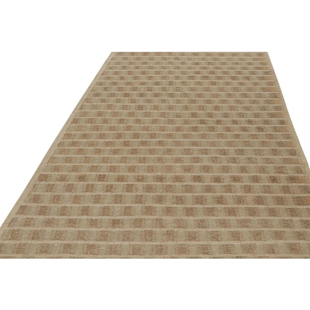 This custom rug design represents Swedish style flatweaves from the Scandinavian Kilim Collection by Rug & Kilim. On the...