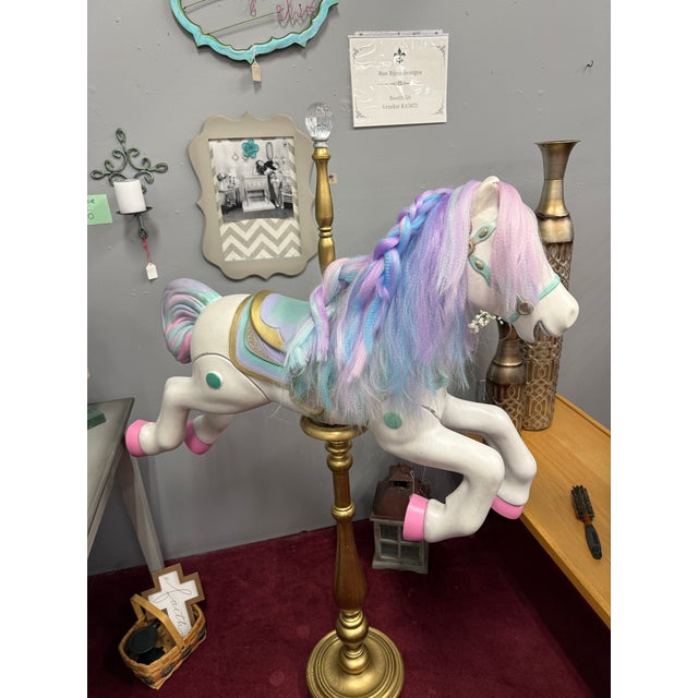 My Little Pony-Inspired Carousel Horse For Sale - Image 12 of 13