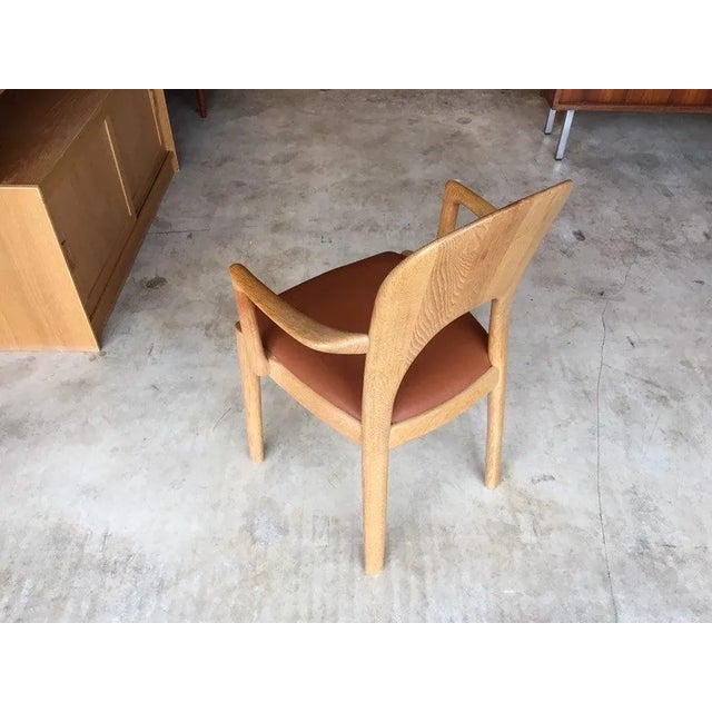 Oak Desk Chair by Niels Koefoed für Koefoeds Hornslet, 1960s For Sale - Image 10 of 11
