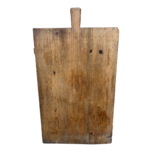 Antique French Wooden Bread Board or Charcuterie Board, 19th Century