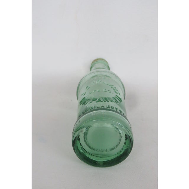 Coca Cola Bottle by J S Francis Bottling Company 1920s Usa Green Glass 4493b For Sale - Image 9 of 12