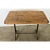 Wood French Vintage Bistro Table with Wood Top For Sale - Image 7 of 10