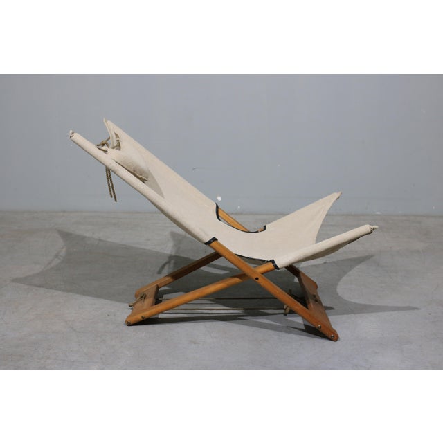 Vintage Safari Lounge Chair from Hyllinge Mobler, 1970s For Sale - Image 4 of 7