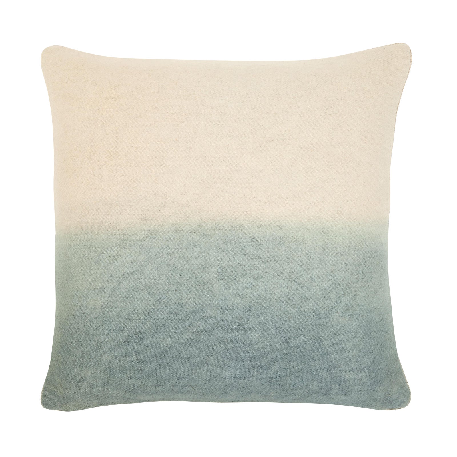 Modern Burnt Gray Ombre Wool Felt Pillow 22x22 Chairish