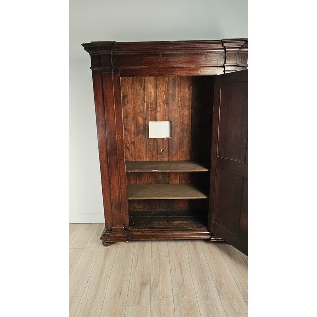 Wood Late 18th Century English Oak Cabinet For Sale - Image 7 of 7