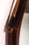 Mid-Century Italian Oval Mirror in Curved Teak, Rope and Leather, 1960s For Sale - Image 3 of 8