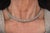 Silver Vintage Artisan Made Woven Sterling Silver Choker Collar For Sale - Image 8 of 9