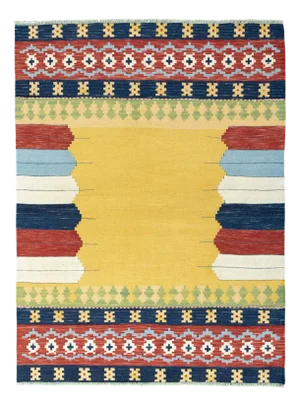 Handwoven Wool Kilim Rug