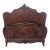 Antique French Louis XV Walnut Bed – Rococo Carved Queen Adaptable Circa 1900s For Sale