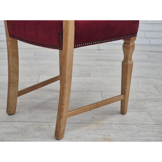Danish Dinning Chairs in Oak Wood, 1970s, Set of 6 For Sale - Image 14 of 18