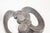 Set of decorative and heavy Brutalist wall ornaments / door handles in cast aluminium. Both in very beautiful condition...