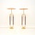 A stunning pair of vintage Swedish brass and birch floor lamps by Bergboms. They were recently imported from Sweden, they...