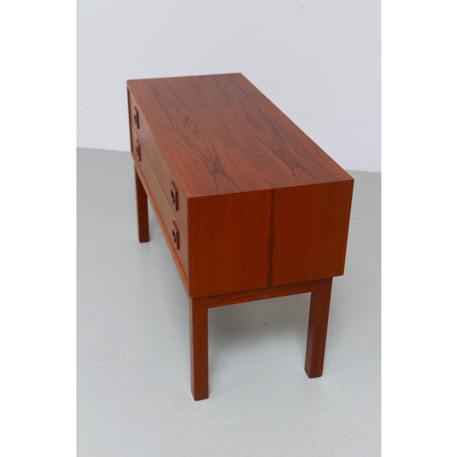 Mid-Century Modern Danish Teak Dresser, 1960s For Sale - Image 9 of 18