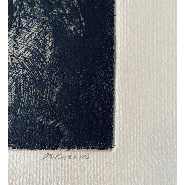Robert A. Birmelin, Horseman & Indian, American Modernist Abstract Etching For Sale - Image 4 of 6