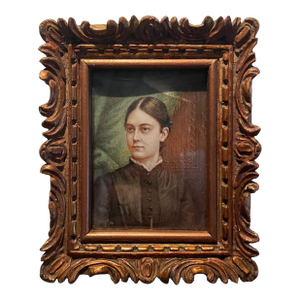 Antique Portrait Miniature of a Lady