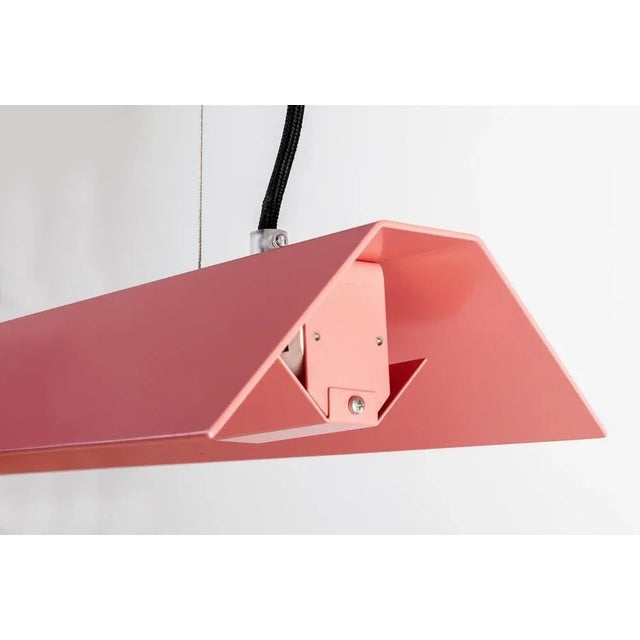 Contemporary Large Misalliance Ral Antique Pink Suspended Light by Lexavala For Sale - Image 3 of 5