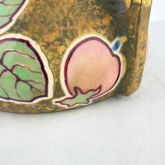 Early 20th Century Amphora Austria Art Nouveau Gilt Vase For Sale - Image 6 of 12