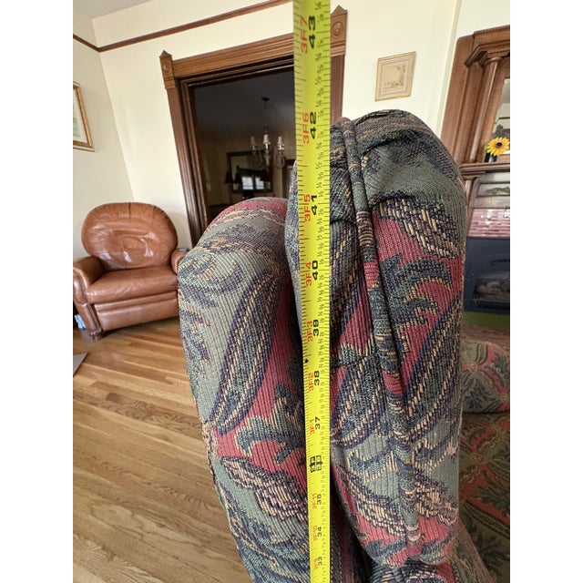 Fabric Office Chairs - Pair For Sale - Image 9 of 12