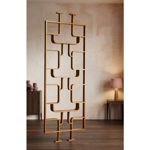 This room/wall divider was designed by the Czech architect Ludvik Volak and produced by Drevopodnik Holesov in the former...