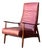 Vintage Milo Baughman for Thayer Coggin Leather Reclining Lounge Chair For Sale