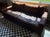 2010s Restoration Hardware Maxwell 8’ Luxe Leather Sofa – Vintage Cigar For Sale - Image 5 of 11