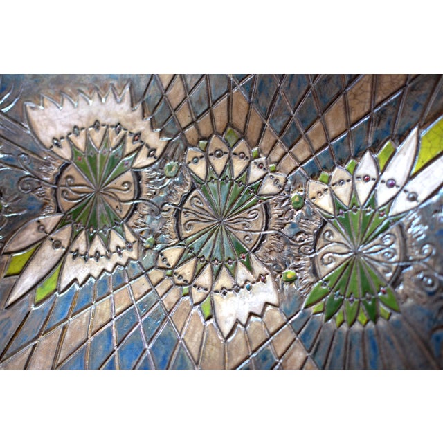 Wings of Freedom Wall Sculpture in Raku Ceramic from Stefania Zoppellaro, 2025 For Sale - Image 3 of 9
