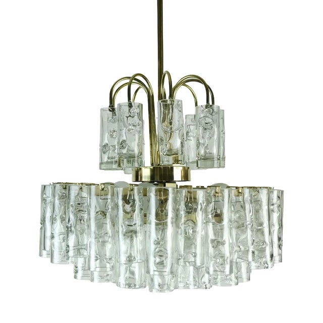 Mid-Century Chandelier from Doria Leuchten, 1960s For Sale
