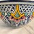 Ceramic Hand Painted Mexican Talavera Pottery Mixing Bowl For Sale - Image 7 of 9