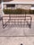 Black 1990s King Size Headboard Footboard and Rails Black Metal Bed Frame For Sale - Image 8 of 8