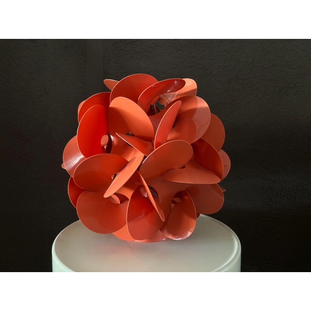Model E-6O Roses des Sables Table Lamp attributed to Raoul Raba, France, 1968 For Sale - Image 4 of 8