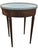 Antique French Marble Top Round Boulle Table For Sale - Image 11 of 11