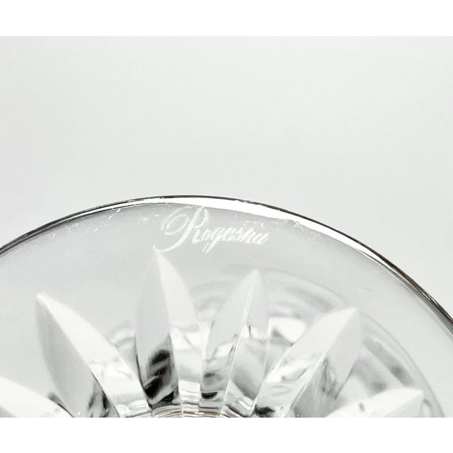 1990s Rogaska “Richmond” Single Gold Rim Crystal Iced Tea Glass For Sale In Dallas - Image 6 of 6