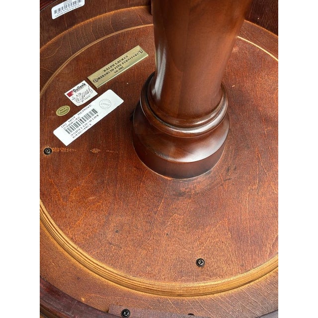 Brown Carved Walnut Tripod Table from Ralph Lauren, 2010 For Sale - Image 8 of 10