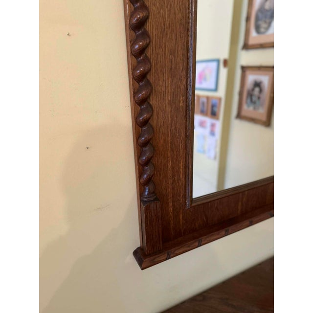 Spanish Style Oak Colonial Dressing Set, Set of 3 For Sale - Image 6 of 8