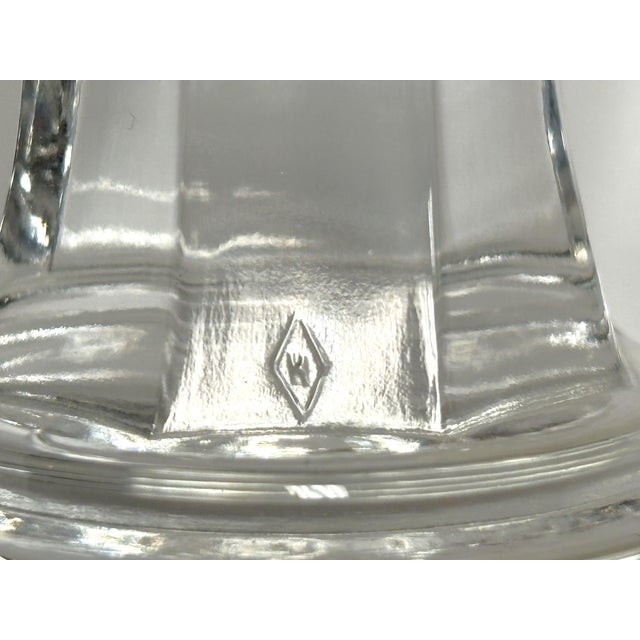 1940's Heisey Glass Grape Cluster Candlesticks- A Pair For Sale - Image 12 of 13