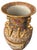 1990s Vintage Royal Satsuma-Style Hand-Painted Porcelain Floor Vase With Gilt Dragon Handles For Sale - Image 5 of 12