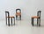 Chairs in Dark Brown Stained Beechwood by Bruno Rey for Dietiker, 1971 For Sale - Image 3 of 17