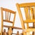 French Blonde Farmhouse Dining Chairs, 1950s, Set of 4 For Sale - Image 8 of 18